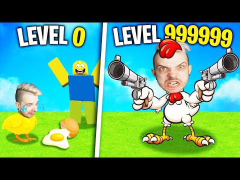 Jestem NAJMOCNIEJSZYM KURCZAKIEM NA ŚWIECIE w ROBLOX - Chicken Life 🐥