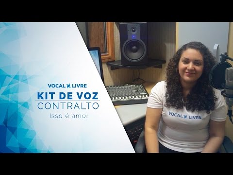 Kit de Voz - Isso é amor - Contralto