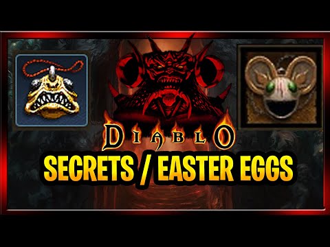 Diablo Secret Easter Eggs From Diablo 1, Diablo 2, Diablo 3 Hidden Secrets / References BEST Secrets