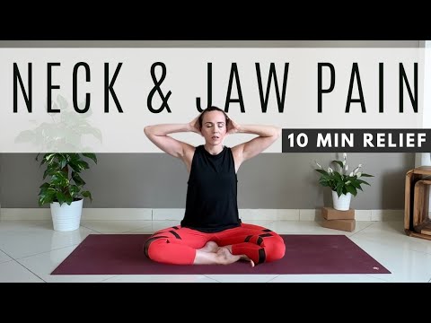 10 minute Yoga for Neck Pain, Jaw Pain & TMJ