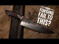 Making A Damascus Chef Knife