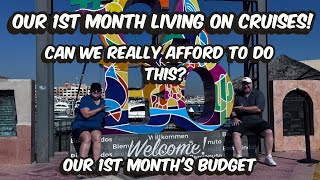 Living Full-Time on Cruise Ships in 2025: October Budget Results