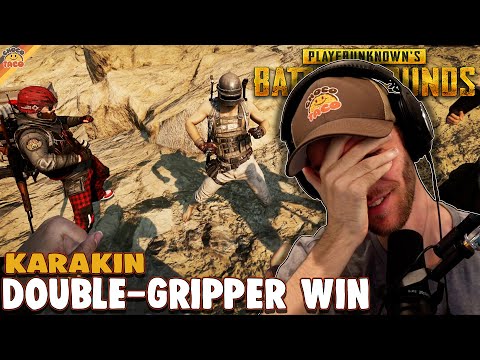 The Double-Gripper Win on Karakin ft. Quest, Reid, & Halifax - chocoTaco PUBG Squads Gameplay