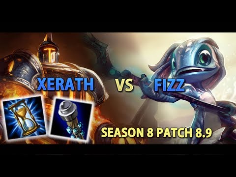 Xerath S8 Gameplay - I'm Going to Gut you Like a Fish