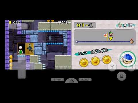 Passaggio segreto di new super mario bros ds della torre di mondo 1