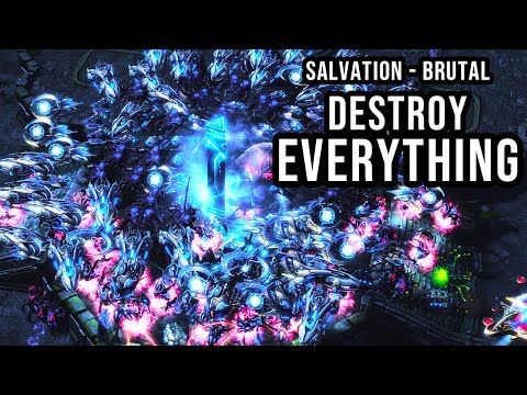 StarCraft 2 LotV - Salvation - Destroy EVERYTHING (Brutal)