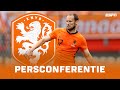 Persconferentie Oranje | Daley Blind en Marten De Roon