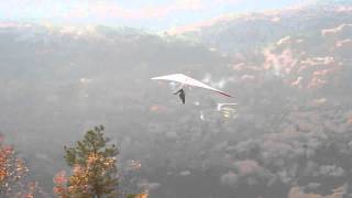 preview picture of video 'Ellenville Hang Glider Launch #2 - 11/2/2013'