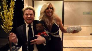 David Van Day and Sue Moxley Sing with Bearsac.wmv