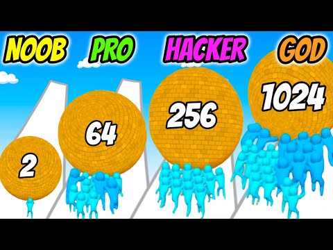 Rescue Push 3D - NOOB vs PRO vs HACKER vs GOD
