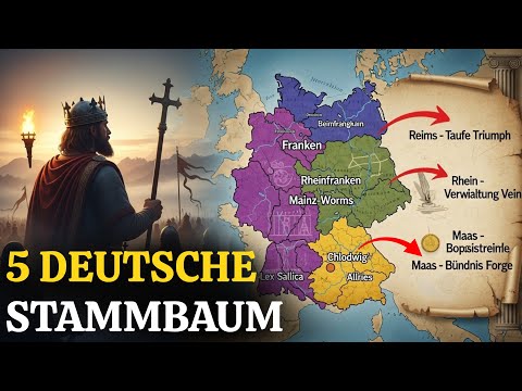 Geschichte der 5 deutschen Stammbäume | Zu welchem ​​Stamm gehörst du an?