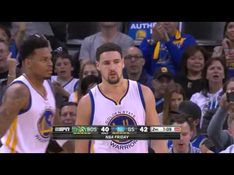 Klay Thompson vs Boston Celtics 01.04.2016 (15Pts)
