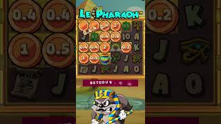 Le Pharaoh Slot Big Win Gameplay | Casino Slots BETODUS