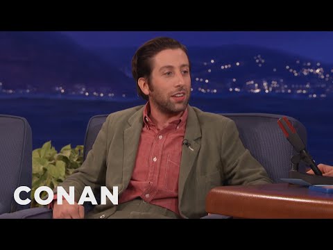 Simon Helberg On Hugh Grant's "Panic Sack"  - CONAN on TBS