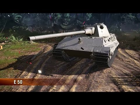 WoT Console E50 8,8 L71 - stats, camos, crew & 3 matches