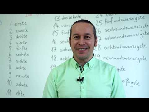 Almanca A1 INTENSIV Ders - 12 Die Ordinalzahlen - Die Monate | Almanca Sıralama Sayıları, Aylar