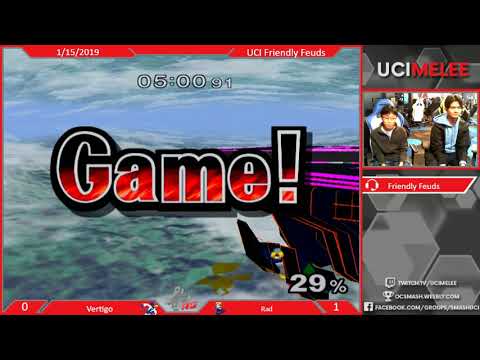 UCI Friendly Feuds - Rad vs Vertigo - January 15, 2019