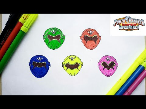 POWER RANGERS SUPER MEGAFORCE MASK (all)