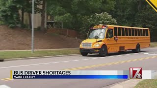 100+ bus routes canceled Friday with more than 150 drivers absent, Wake County school officials say
