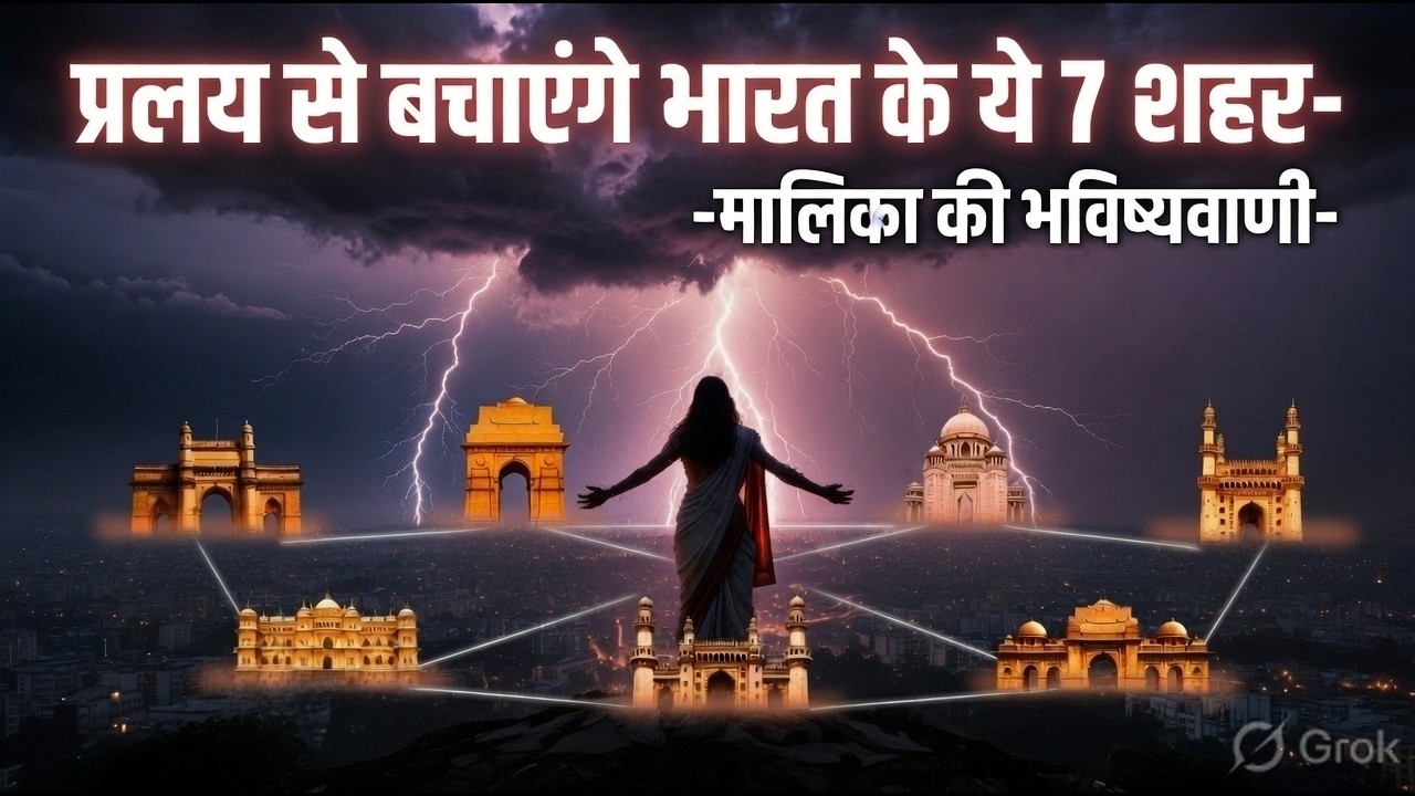 प्रलय से बचाएंगे भारत के ये 7 शहर-मालिका की भविष्यवाणी
