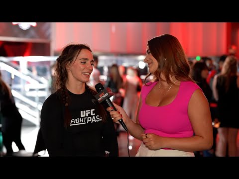 Ffion Davies Backstage Interview | UFC Fight Pass Invitational 11