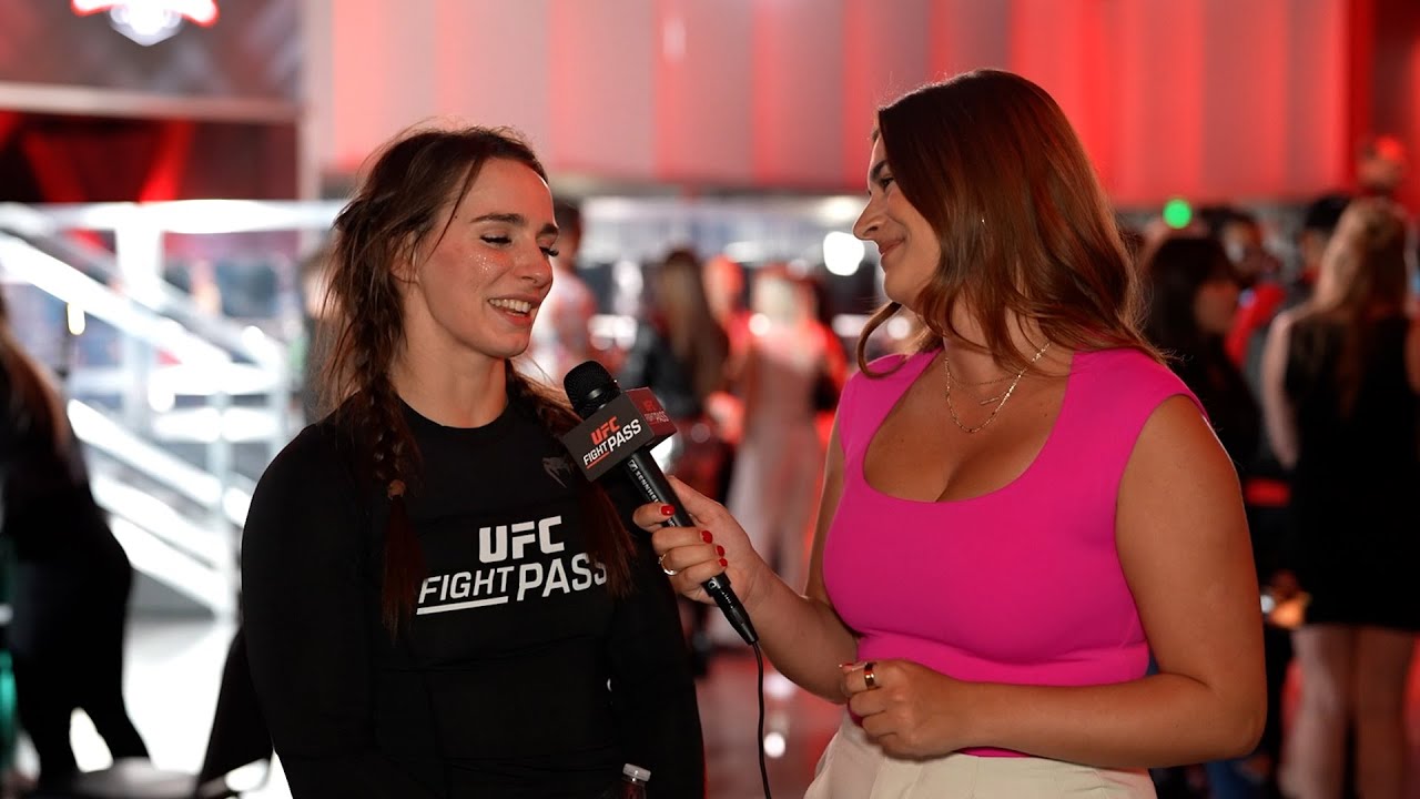 Ffion Davies Backstage Interview | UFC Fight Pass Invitational 11