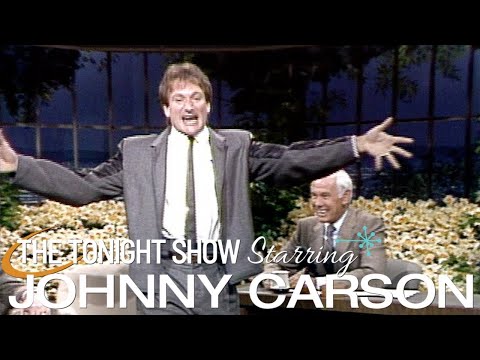 Robin Williams is out of control - Carson Tonight Show