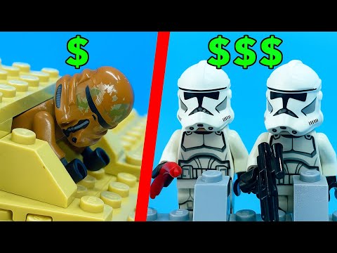 1$ vs 200$ LEGO CLONE BASE...