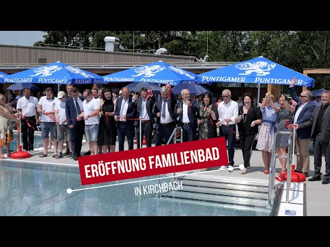 Eröffnung Familienbad in Kirchbach | Styria | Austria | vulkantv.at
