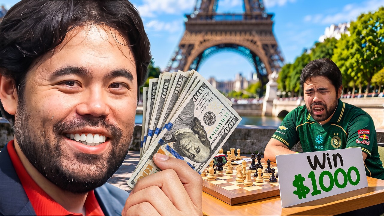 Could You beat Hikaru for $1000? Howabout $1,000,000??