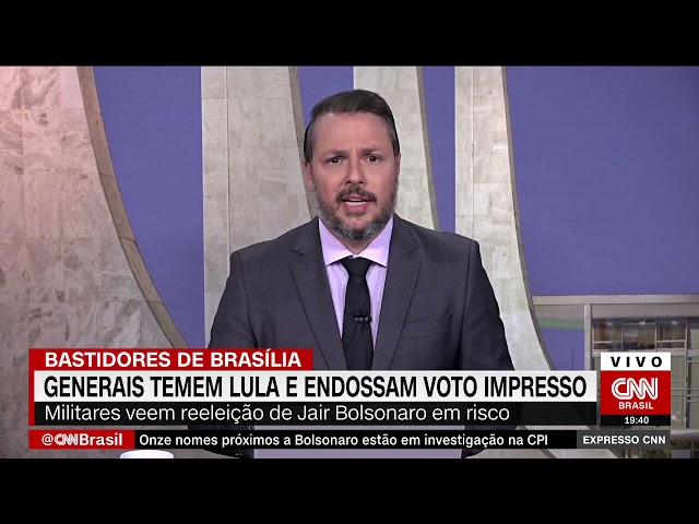 Generais temem volta de Lula e endossam campanha por voto impresso