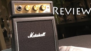 Video thumbnail for Marshall MS-2 Micro Amp Review-A Practice Amp Or A Toy? by Bipolar Smile