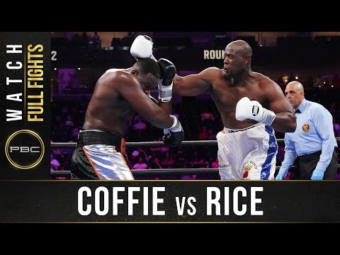 Coffie vs Rice FULL FIGHT: July 31 - 2021 | PBC on FOX
