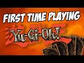 FIrst Time PLAYING YUGIOH Yu Gi Oh Master Duel