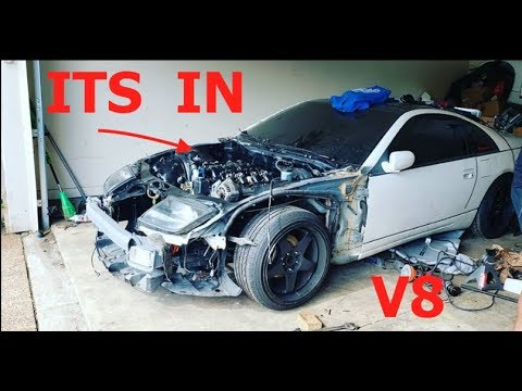 Nissan 300zx 5.3 LS Engine Swap part 3