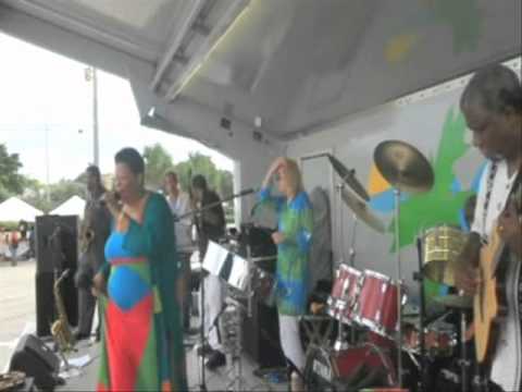 Lauderhill Jazz Jam - Diva JC - Moving Song feat. guitar and pan