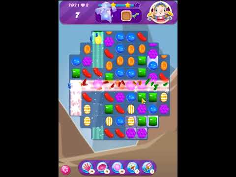 Candy Crush Saga Level 707 - 3 Stars,  17 Moves Completed