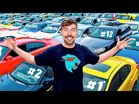 I Gave My 40,000,000th Subscriber 40 Cars Video