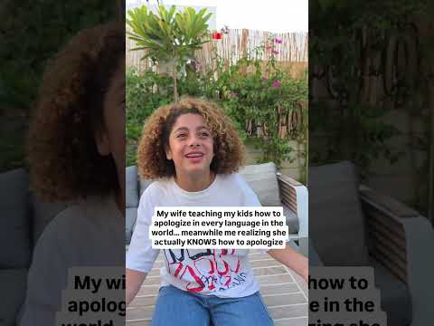 turns out Sara knows how to say sorry!