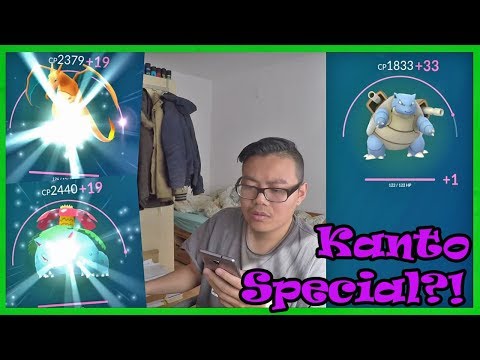 Alle Gen 1 STARTER Pokemon auf Max gepushed?! Kanto Event Special! Pokemon Go! Video