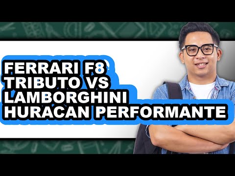 Ferrari F8 Tributo Vs Lamborghini Huracan Performante - Which Is Better?