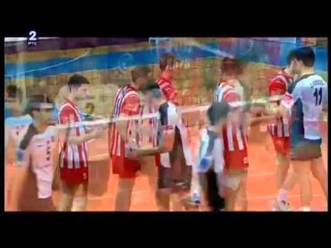 Odbojka Crvena Zvezda - Partizan 3:1 02.04.2012