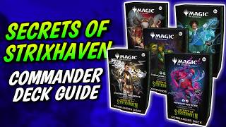 Which Secrets of Strixhaven Commander Deck Should You Buy? - Magic the Gathering Deck Guide