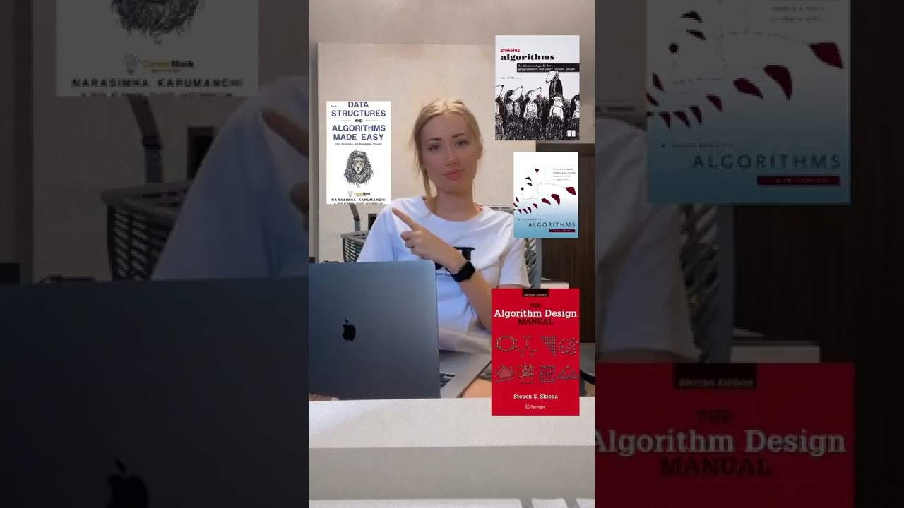 Top 5 books to learn Algorithms 🔥 #shorts