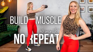 40 min. NO REPEAT Full Body Strength Training