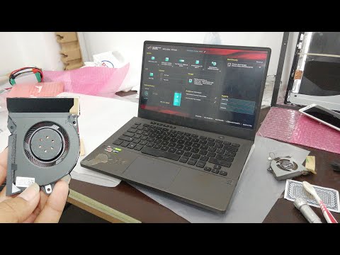 How to repair ASUS VivoBOOK X512FA Stuck Fan Noisy
