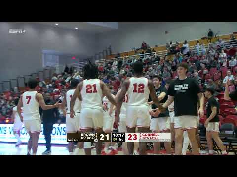 Highlights: Cornell Men's Basketball vs Brown - 1/20/2025