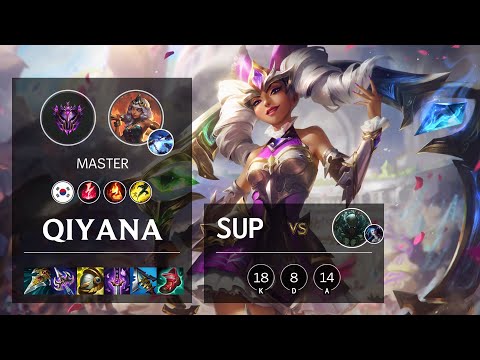 Qiyana Support vs Pyke - KR Master Patch 11.23