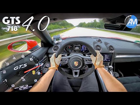 NEW! 718 GTS 4.0 | 0-250 km/h acceleration🏁 | by Automann
