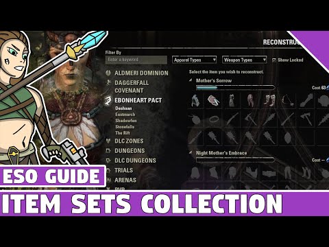 Item Set Collections Guide - ESO Stickerbook - Elder Scrolls Online Markarth DLC